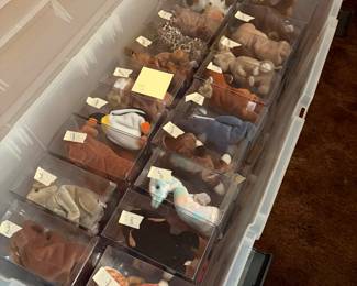 Tons of Beanie Babies