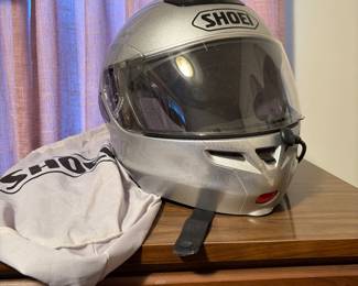 Shoei motorcycle helmet