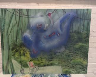 mystical modern art paintings . from $50 up to $200 fro very large ones