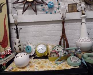 mcm clocks & lamps