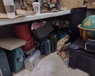  mid century suitcase and travel