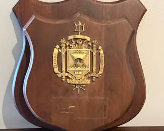 Naval plaque 