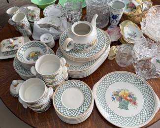 Villeroy & Boch Basket Pattern Porcelain Dishes