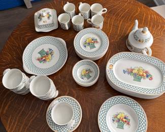 Villeroy & Boch Basket Pattern Porcelain Dishes