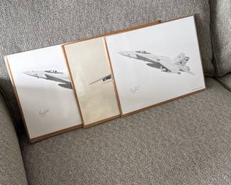 Fighter jet prints
