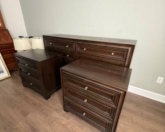 Universal Furniture dresser and matching nightstands