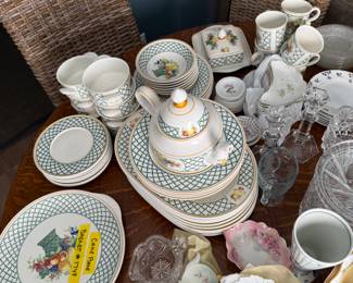 Villeroy & Boch Basket Pattern Porcelain Dishes