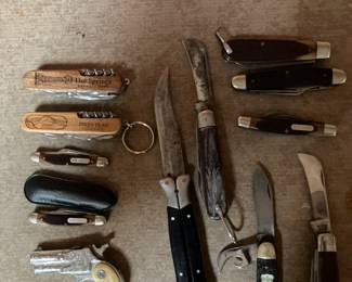 Pocket knives - Schrade, Kutmaster, Imperial, Craftsman