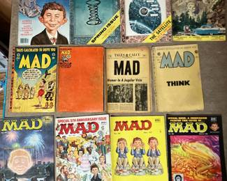 1950's and 1980's Mad Magazine