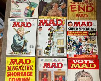 1950's and 1980's Mad Magazine