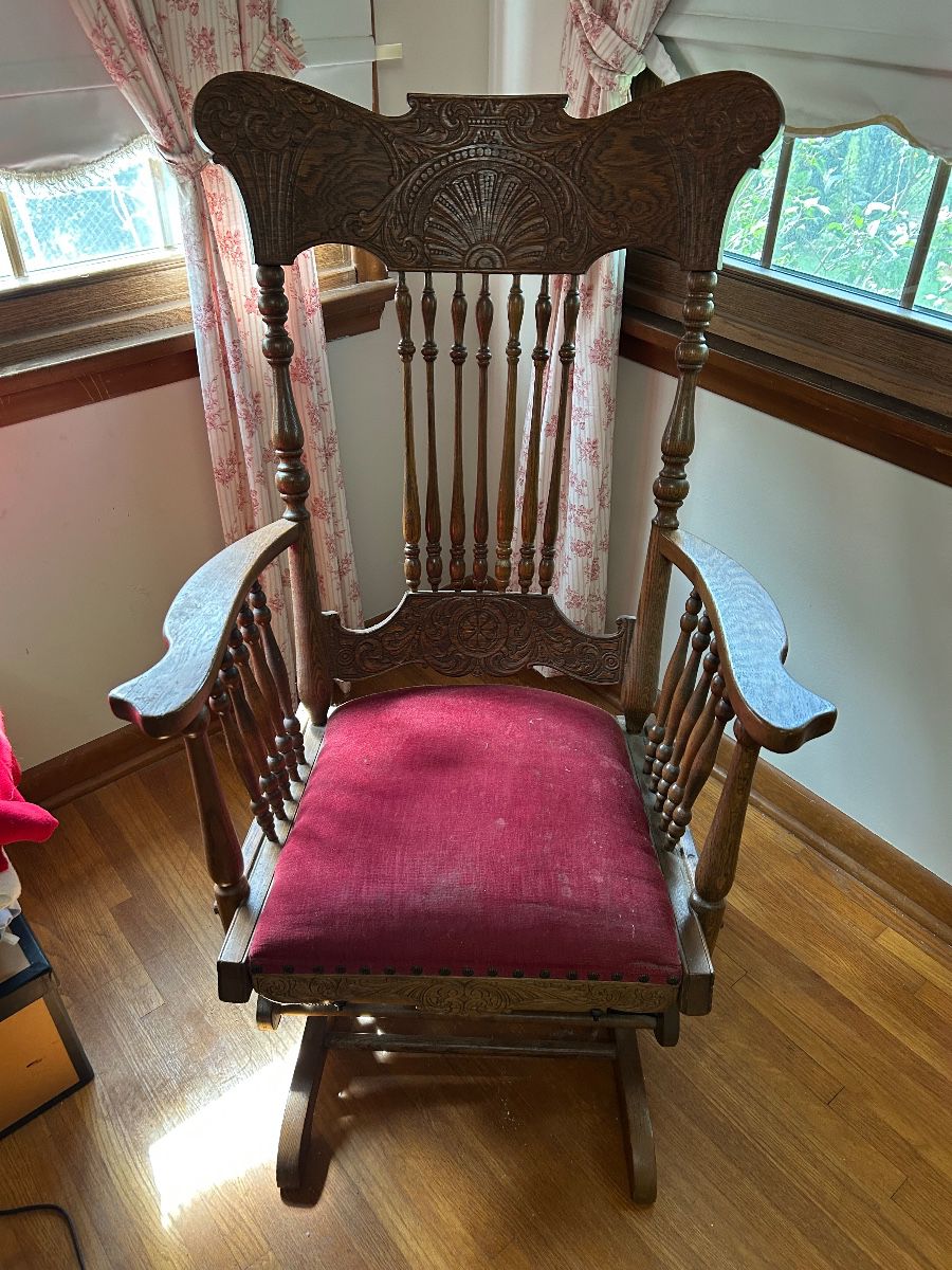 Antique platform rocker
