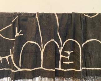 Moroccan beaded blankets circa 1950's 