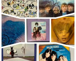 LP Records Pink Floyd, Led Zeppelin, Rolling Stones, Donovan