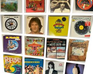LP Records Novelty Albums