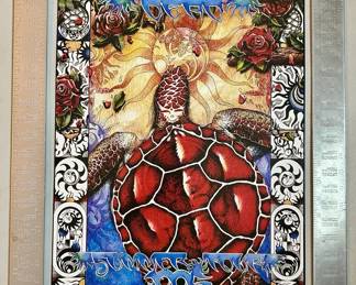 Grateful Dead Poster 1995 Summer Tour Jerrys Last