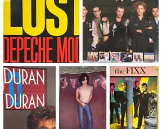 Music Posters Late 80sish