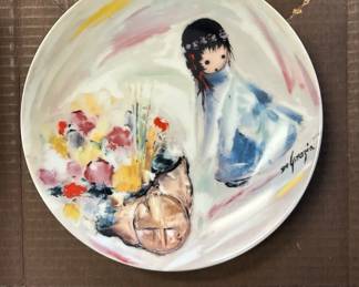 DeGrazia Gifts from the Sun collector plate