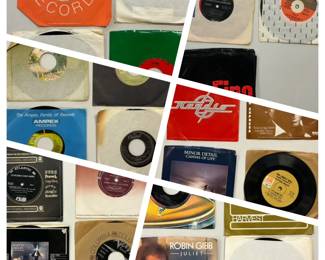 45 rpm Records Doobie, Gibb, Hall, Oates, McCartney, Queen and more