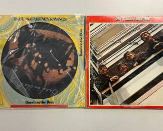 LP Records Beatles, Wings Band On The Run Picture Disc