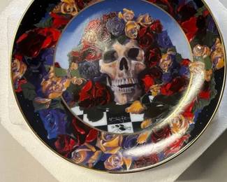 Grateful Dead collector plate Timeless Stanley Mouse