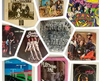 LP Records Cream and the Lot Lot