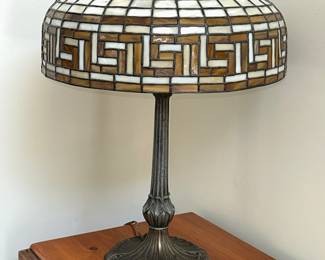 Antique Leaded Lamp 