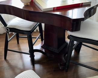 Empire squared top card table 