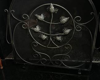 Fireplace screen 