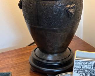 Chinese modern iron lamp 