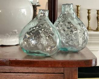 Early American Flasks (one is cracked)