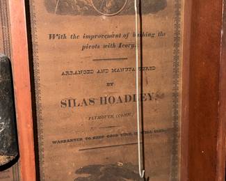 Silas Hoadley Clock 