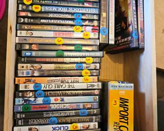 Massive DVD Movie Collection: New, Used and Popular titles