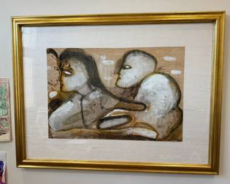 Original Signed Jamali Art with Certificate of Authenticity