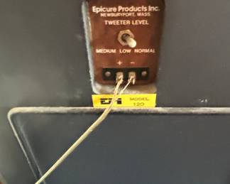 Epicure Products Inc. Model 120 Loudspeakers