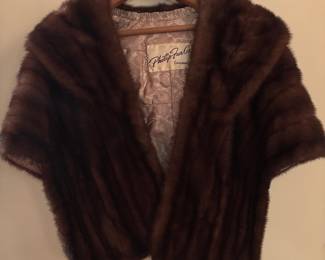 Vintage Mink Fur Stole
