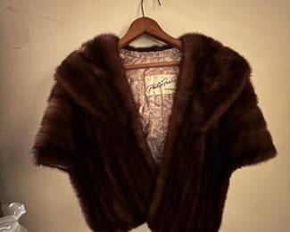 Vintage Mink Fur Stole