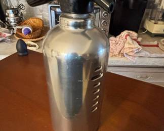 Berggren Enamelware Coffee Pot with Scandinavian Folk Art Design