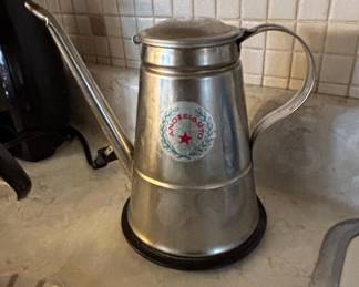 Vintage Italian Moka Pot with "Moka" Label