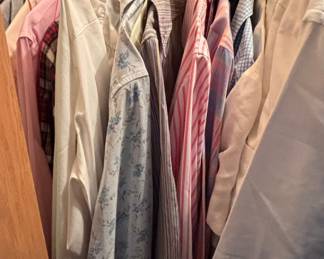 Assorted Men's Dress and Casual Shirts
