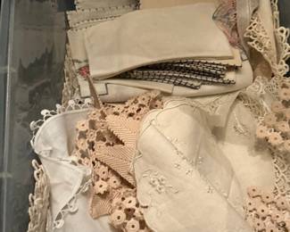 Vintage Embroidered Linens Collection - Tablecloths, Runners, Doilies, and Napkins