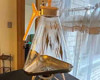 Inland Glass Golden Triangle Coffee Carafe Set