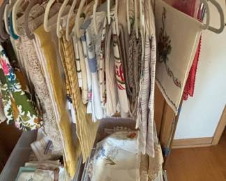 Assorted Vintage Linens and Textiles