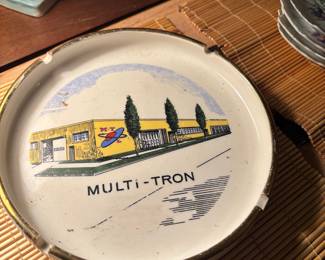 Multi-Tron Advertising Ashtray