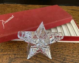 MO125VBaccarat Crystal Knife Rests