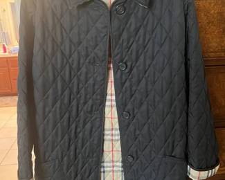 MO160Burberry Button Down Jacket