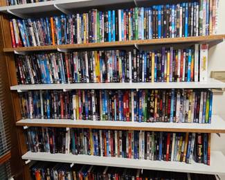 100s of movie most in like new condition. 