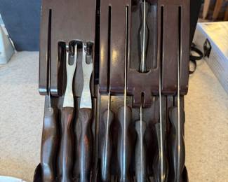 Vintage Cutco knife set