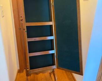 Jewelry Armoire / standing mirror