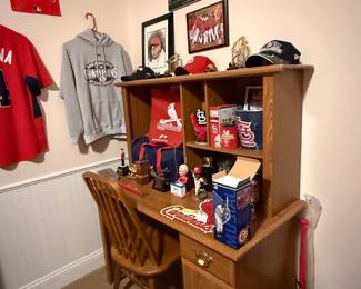 Desk; St. Louis Cardinals Memorial Bia