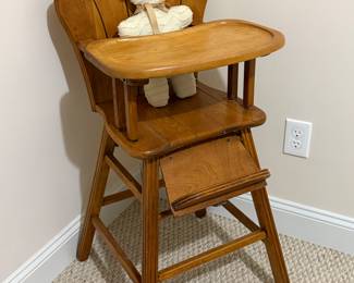 Vintage  high chair